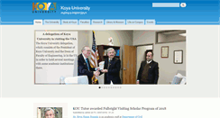 Desktop Screenshot of koyauniversity.org